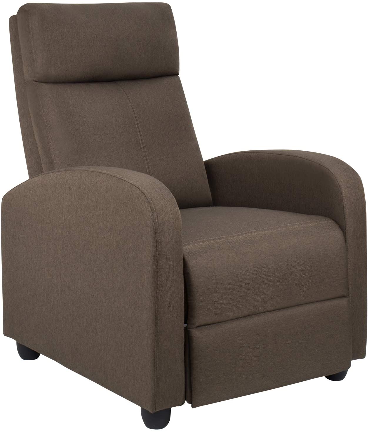 JUMMICO Home Theater Single Fabric Recliner