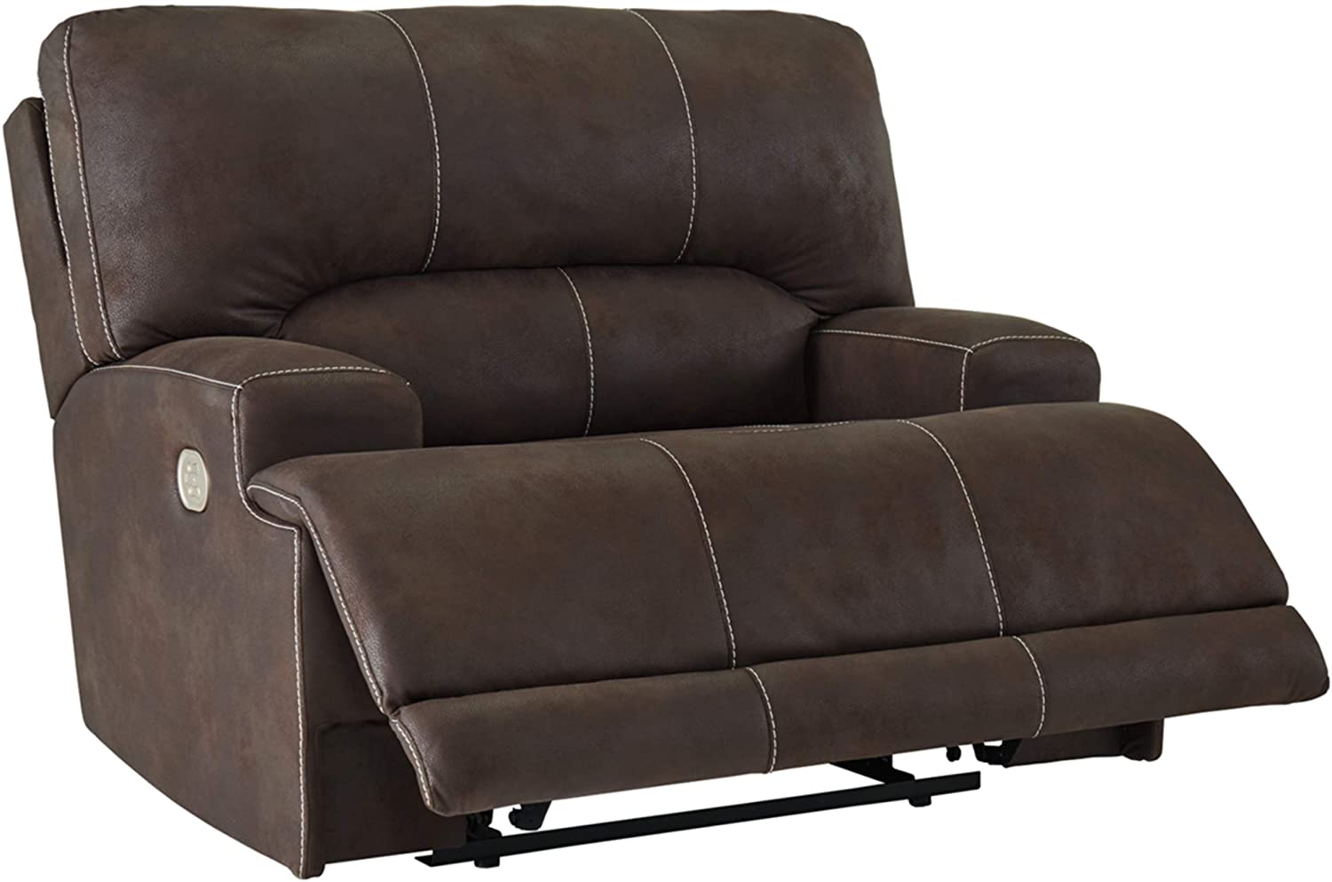 Signature design wide seat power recliner