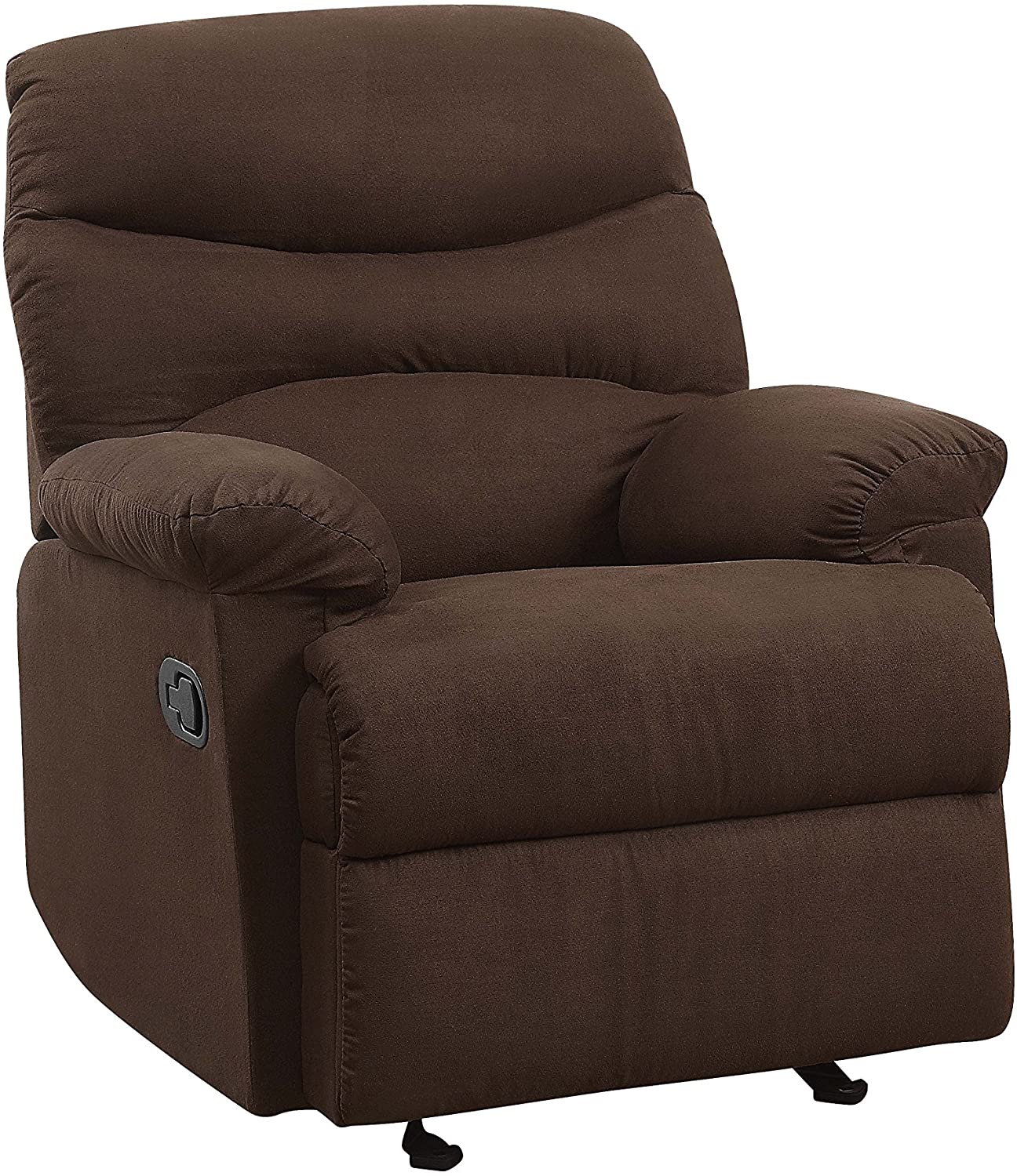 ACME Arcadia Chocolate Microfiber Recliner